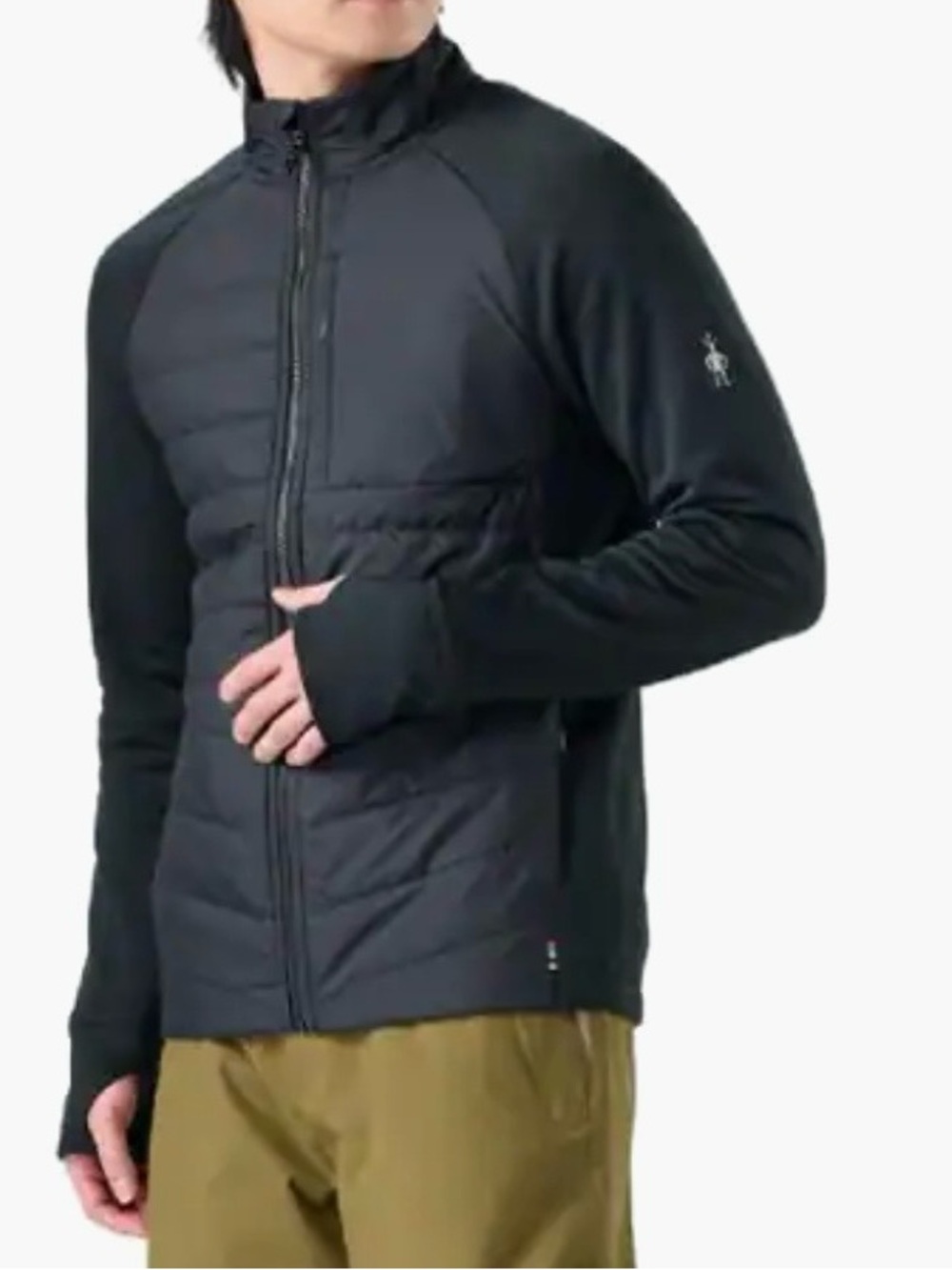Smartwool Smartloft Hybrid Insulated Jacket wool blend pockets lightweight lg